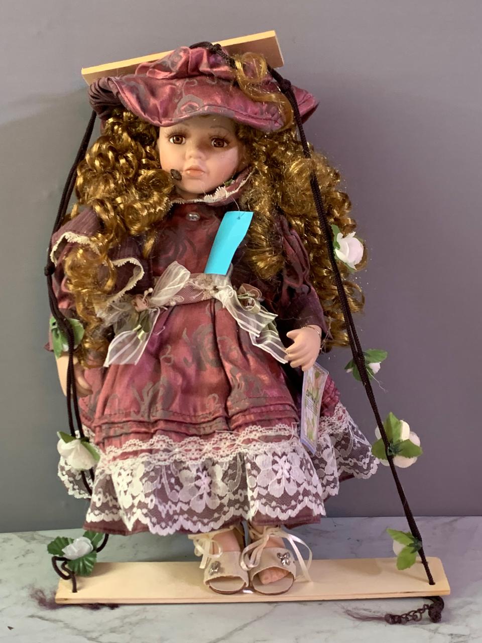 CATHAY JOYCE DOLL IN SWING “15" LIMITED EDITION
(New) (Rs 350 advance)