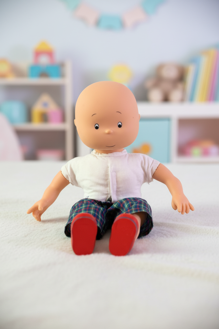 Caillou Talking Doll.(new batteries required) (Rs 300 advance)