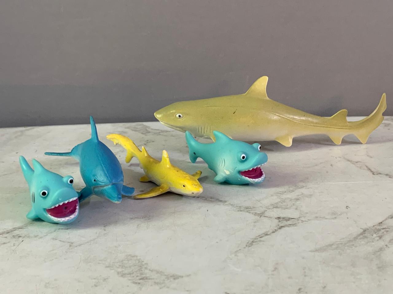 Mr. Shark 5 pieces Figure Set. (Rs 200 advance)