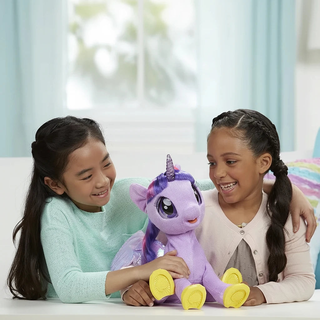 Hasbro My Little Pony My Magical Princess Twilight Sparkle 14”. (New Batteries required) (Rs 500 advance)