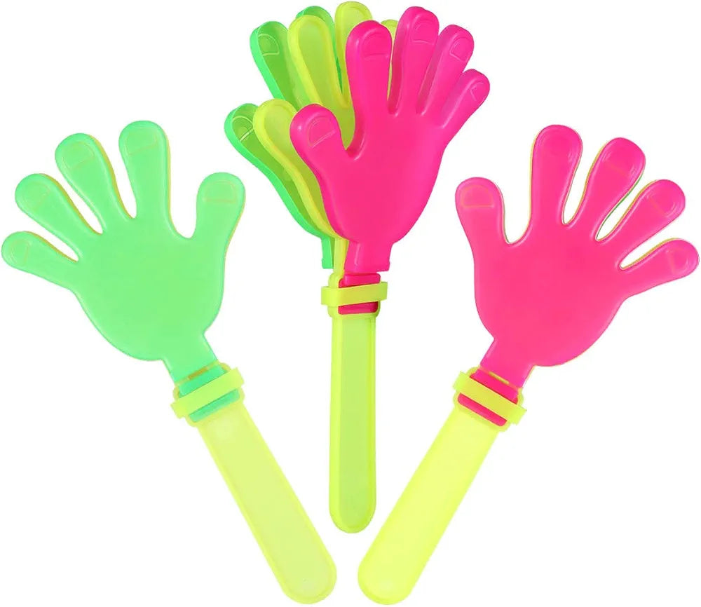 Plastic Hand Clapper Noisemaker Toy.
