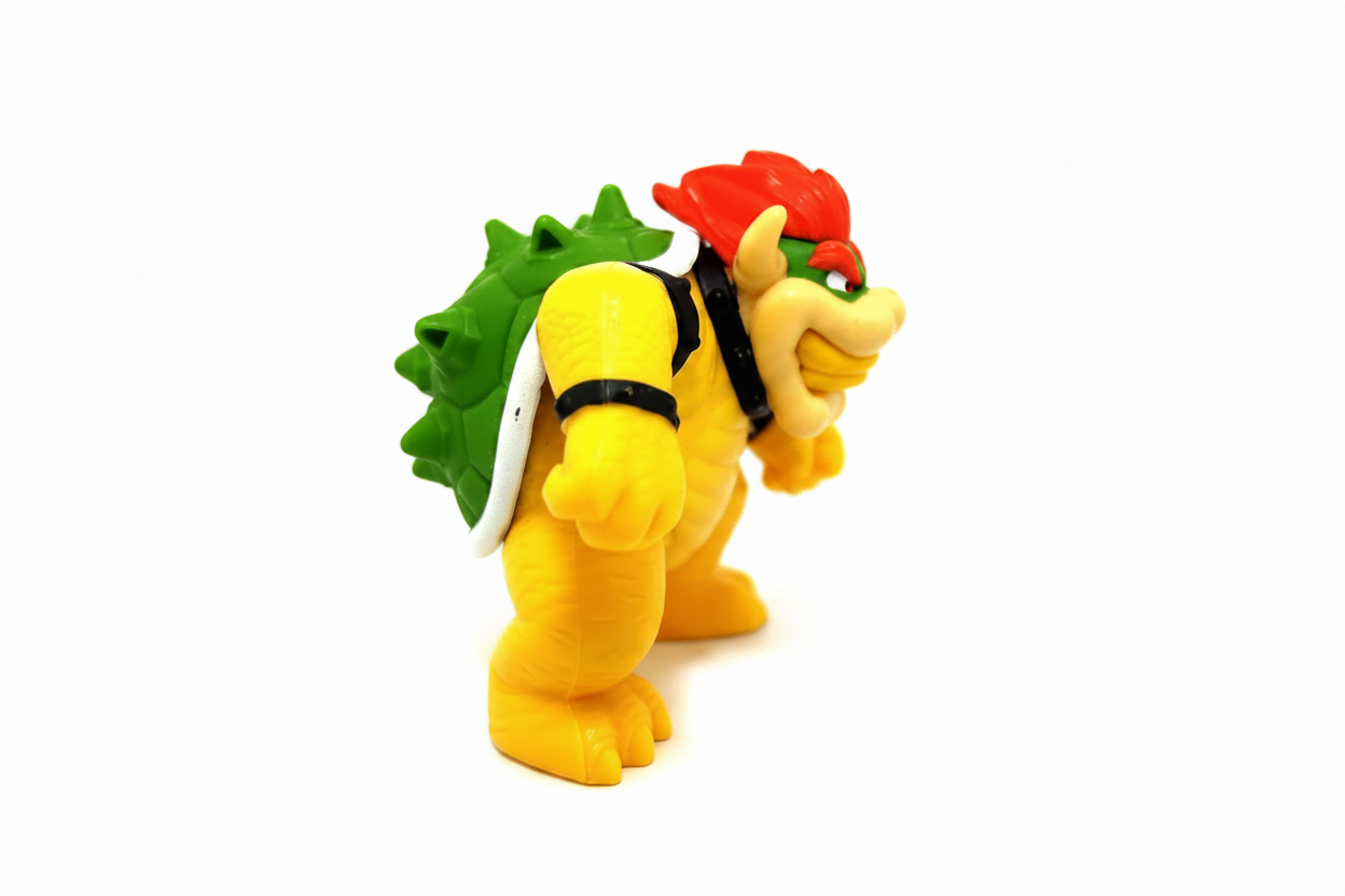 Super Mario Bros. Movie Bowser Toy.
