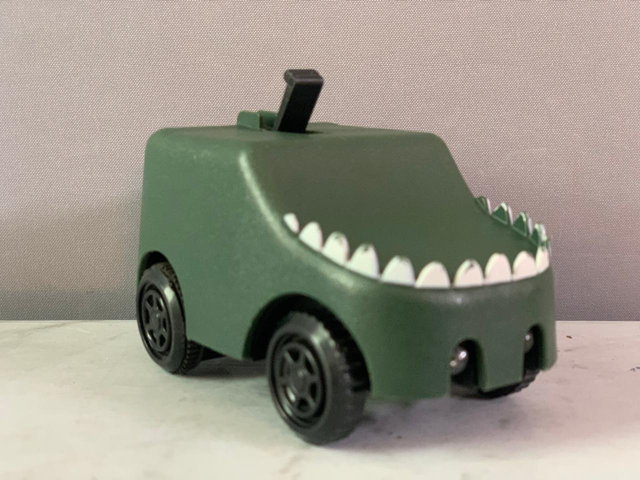 Dino Transform Spin Car. (Rs 250 advance)