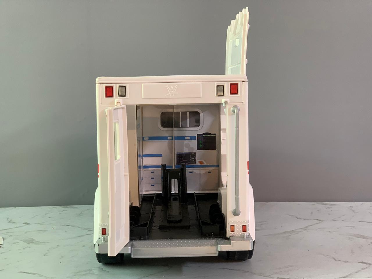 Mattel Wwe Wrekkin’ Slambulance Vehicle. (Must check video) (Rs 450 advance)