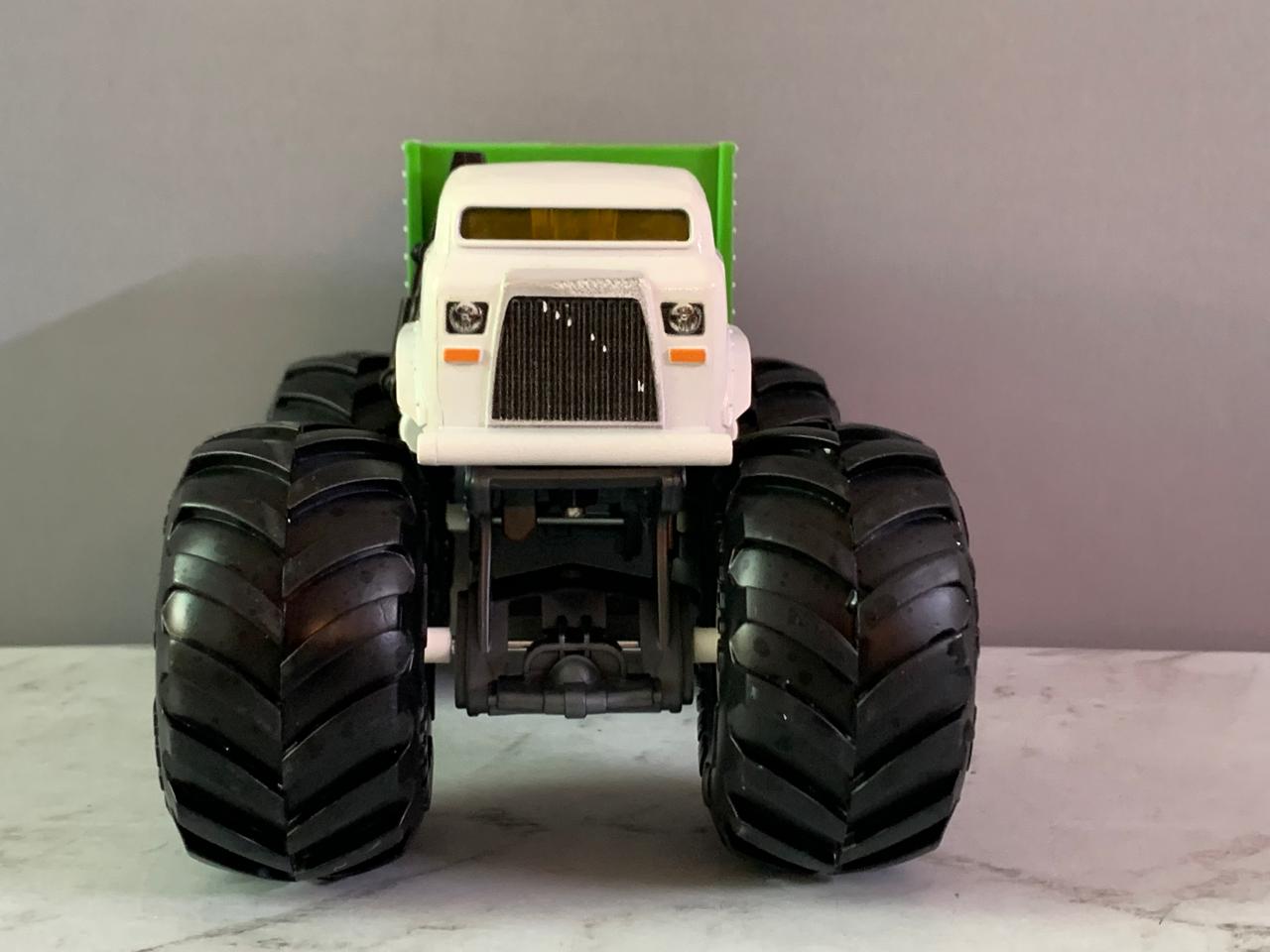 Hot Wheels Monster Trucks 1:24 Will Trash It All Vehicle. (Rs 350 advance)