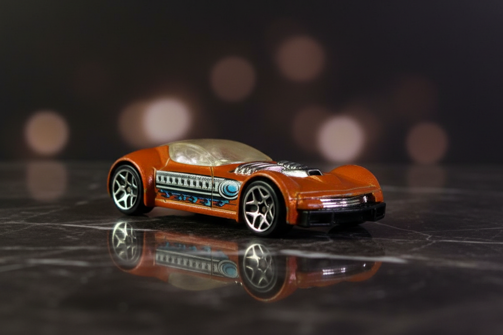 Hot Wheels Ballistik Die-Cast Vehicle.