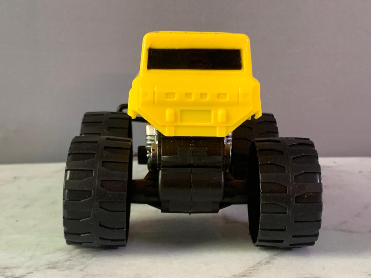 Atoz Hotrodz Monster Truck Yellow SUV. (Rs 150 advance)