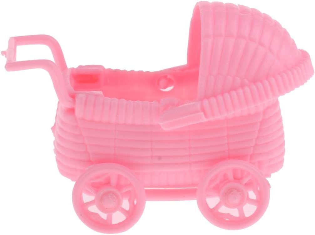 Miniature Doll House Baby Pram Toy.