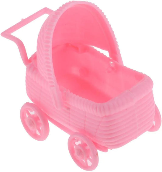 Miniature Doll House Baby Pram Toy.