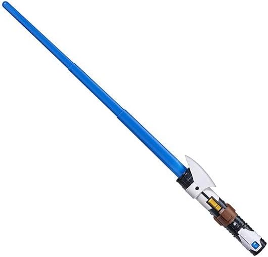 Hasbro, Star Wars Lightsaber Forge Obi-Wan Kenobi Extendable Blue Lightsaber. (Rs 250 advance)