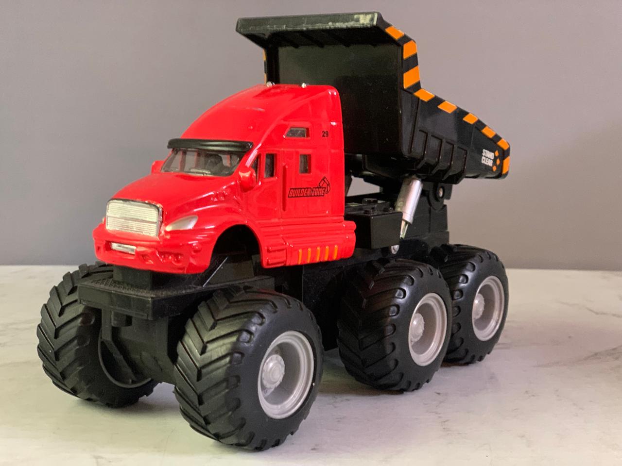 Maisto Builder Zone Quarry Monsters Dump Truck.