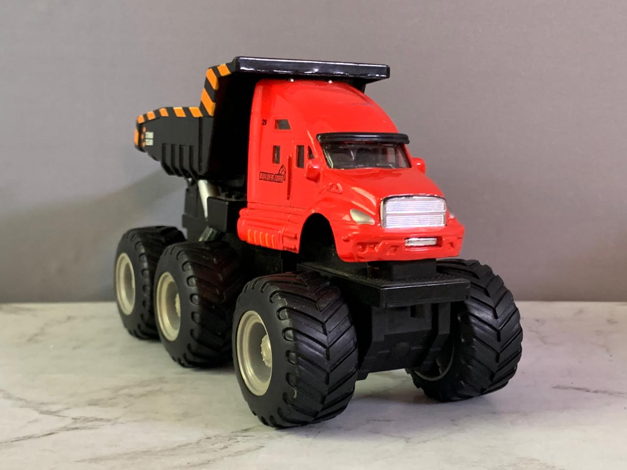 Maisto Builder Zone Quarry Monsters Dump Truck.