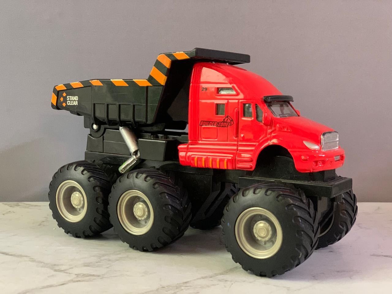 Maisto Builder Zone Quarry Monsters Dump Truck.