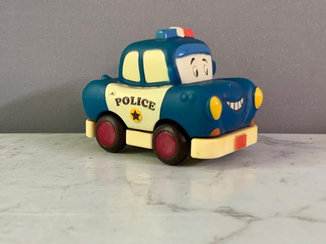 B. toys Pull-Back Toy Police Car.