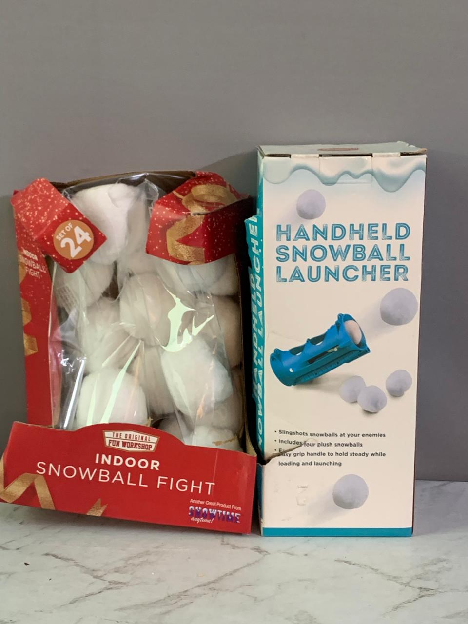 The Original Fun Factory Handheld Snowball Launcher. (Rs 400 advance)