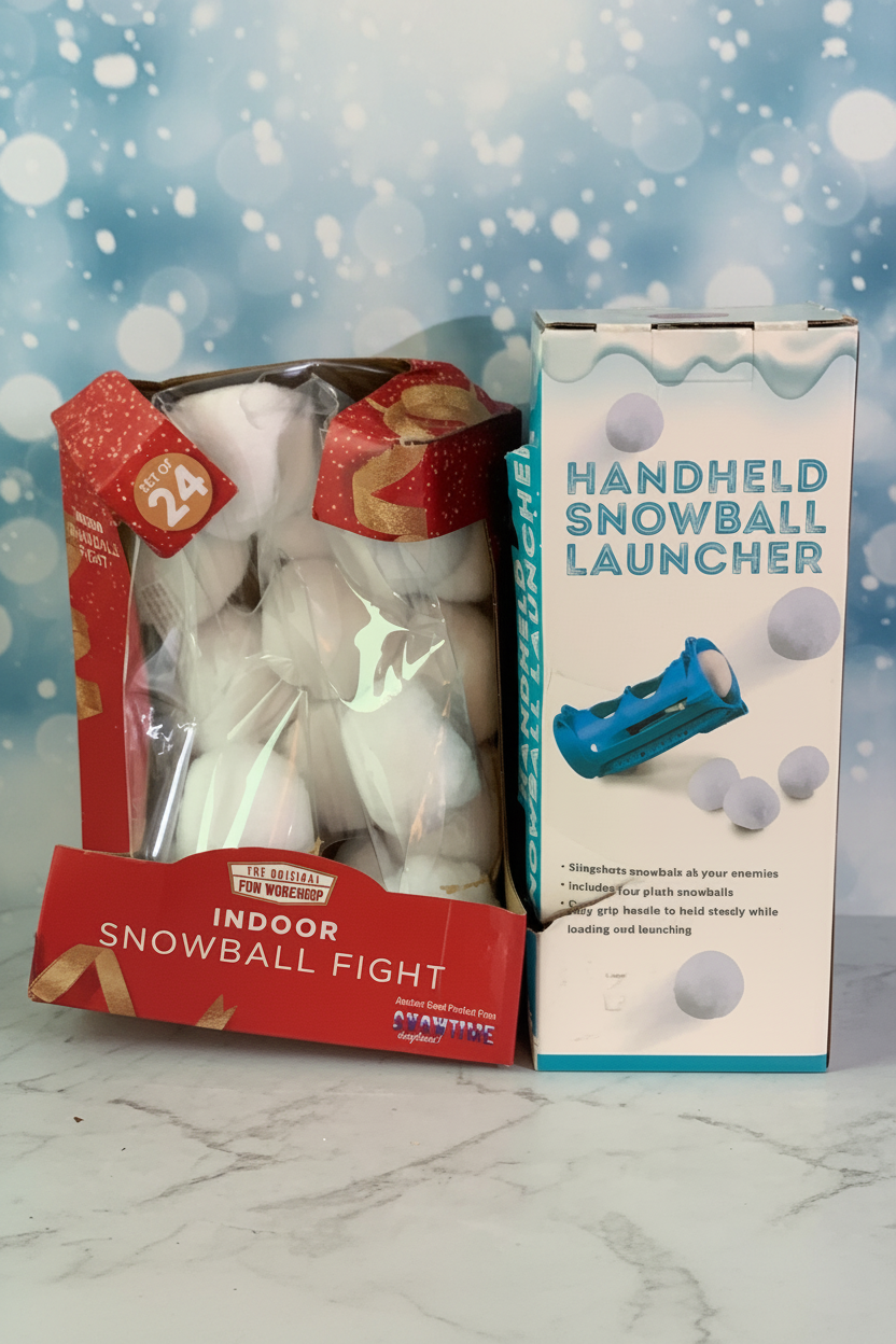 The Original Fun Factory Handheld Snowball Launcher. (Rs 400 advance)