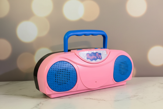 Peppa Pig Kids Karaoke Machine with Radio. (Rs 300 advance)