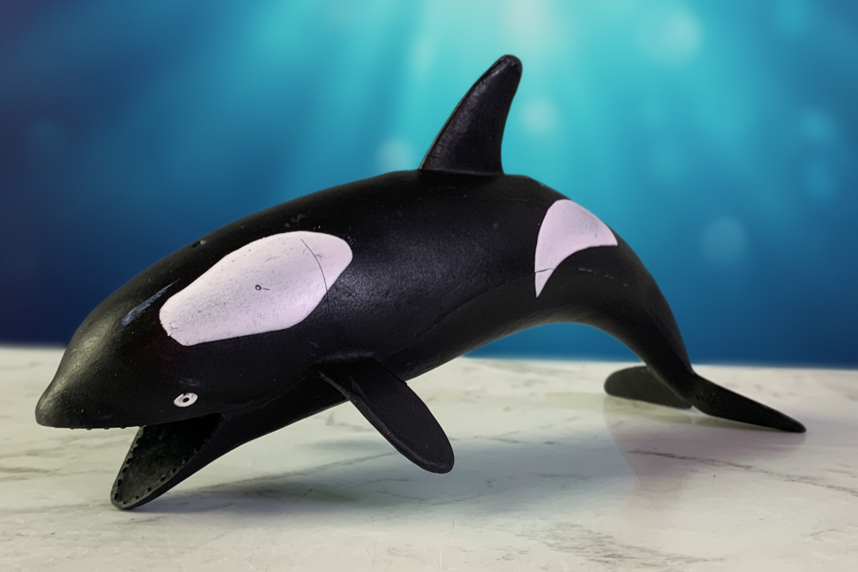 Schleich Killer Whale (Orca) Figurine. (Rs 200 advance)