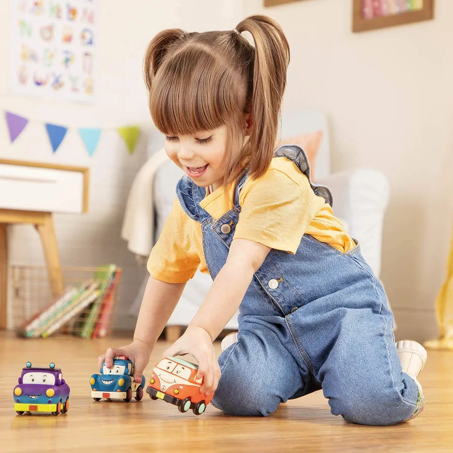 B. toys Pull-Back Toy Police Car.