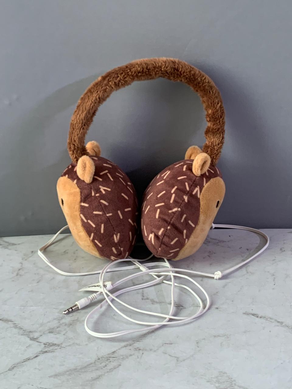 Squishmallows Hans The Hedgehog Plush Headphones. (Rs 350 advance)