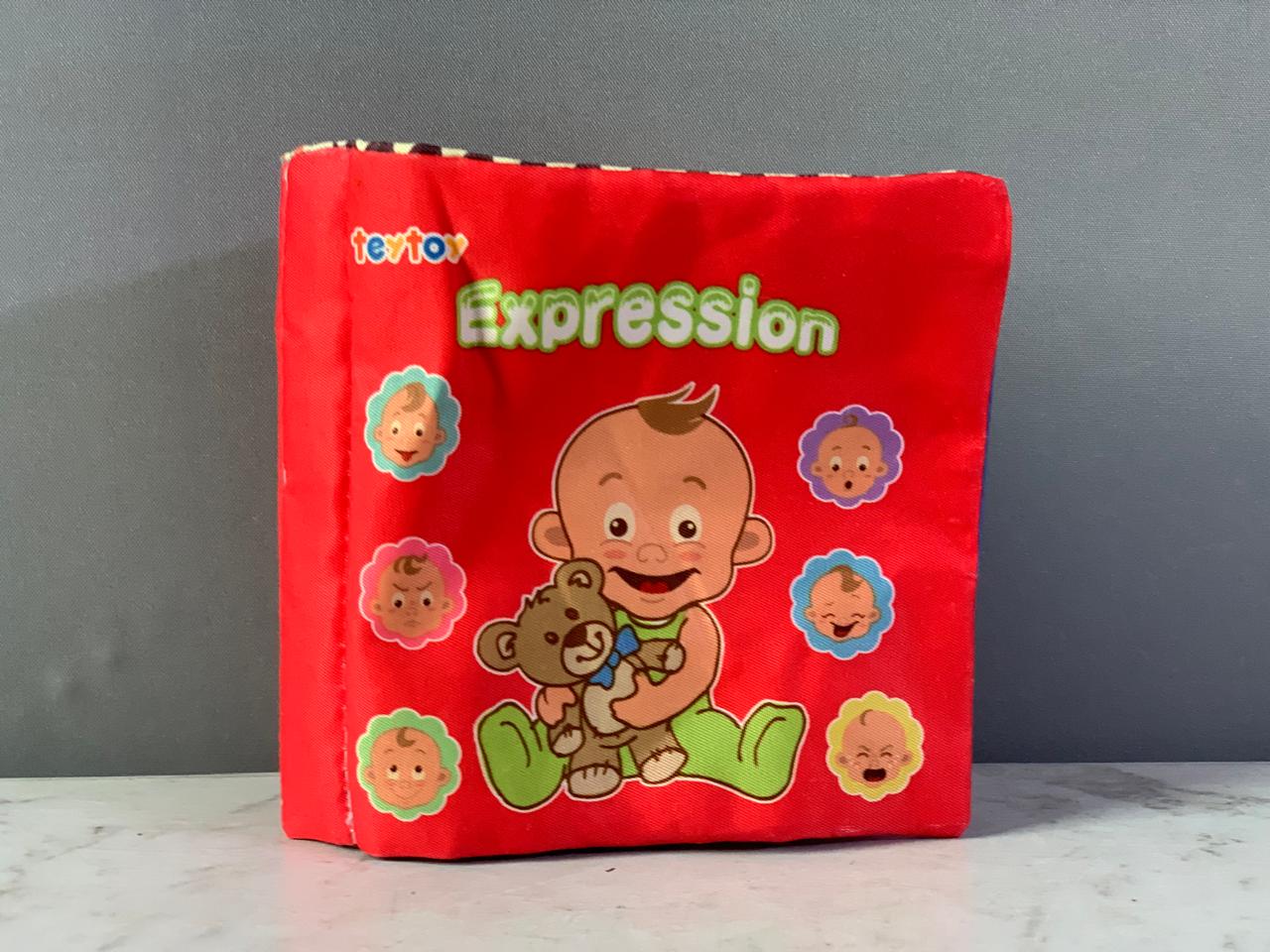 Teytoy "Expression" Soft Fabric Baby Cloth Book.