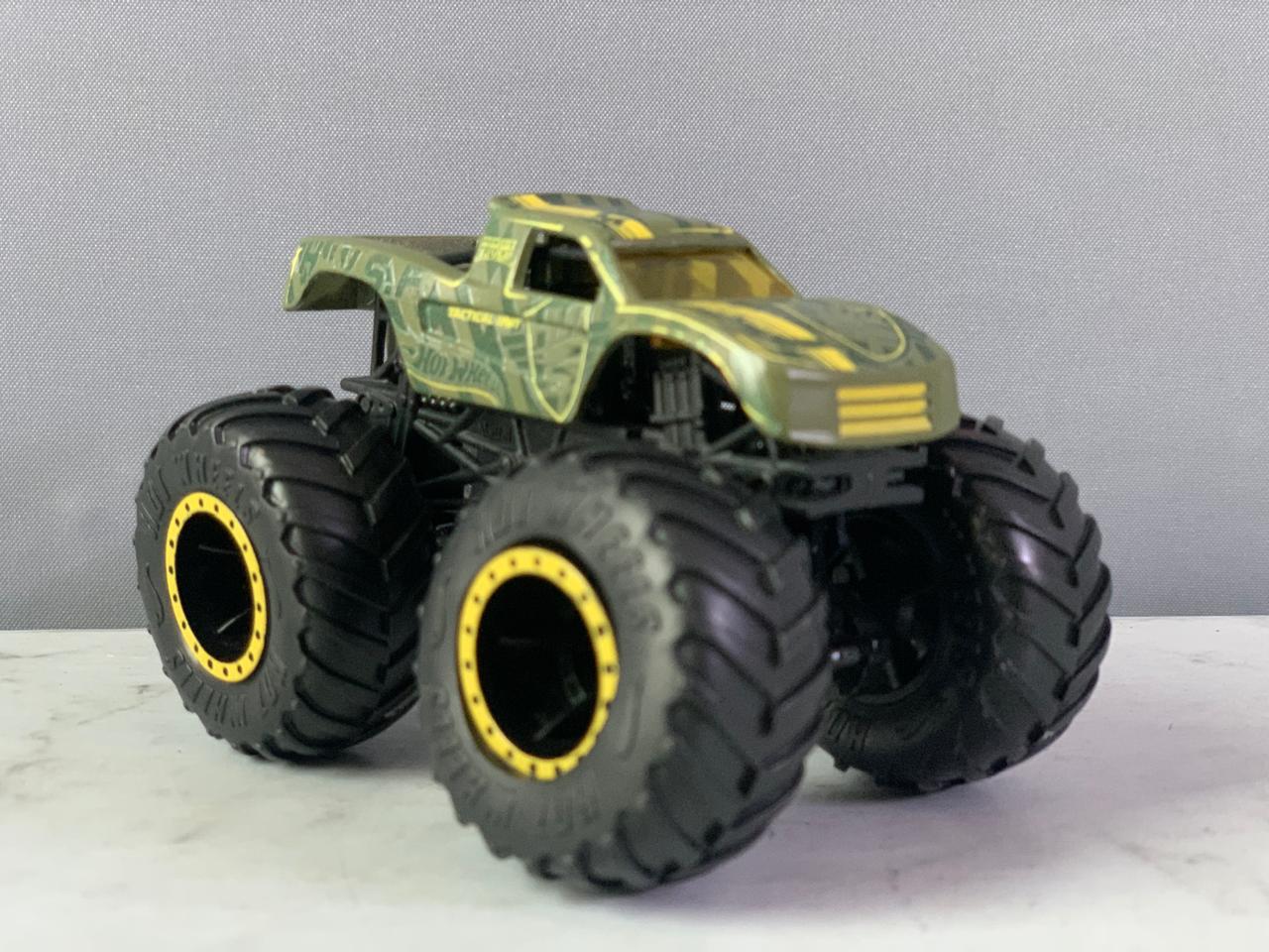 Hot Wheels 1:64 scale H.W.S.F. Tactical Unit Monster Truck.