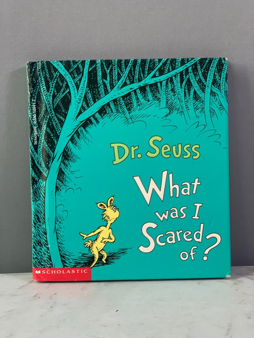 Dr. Seuss What Was I Scared of? Book.