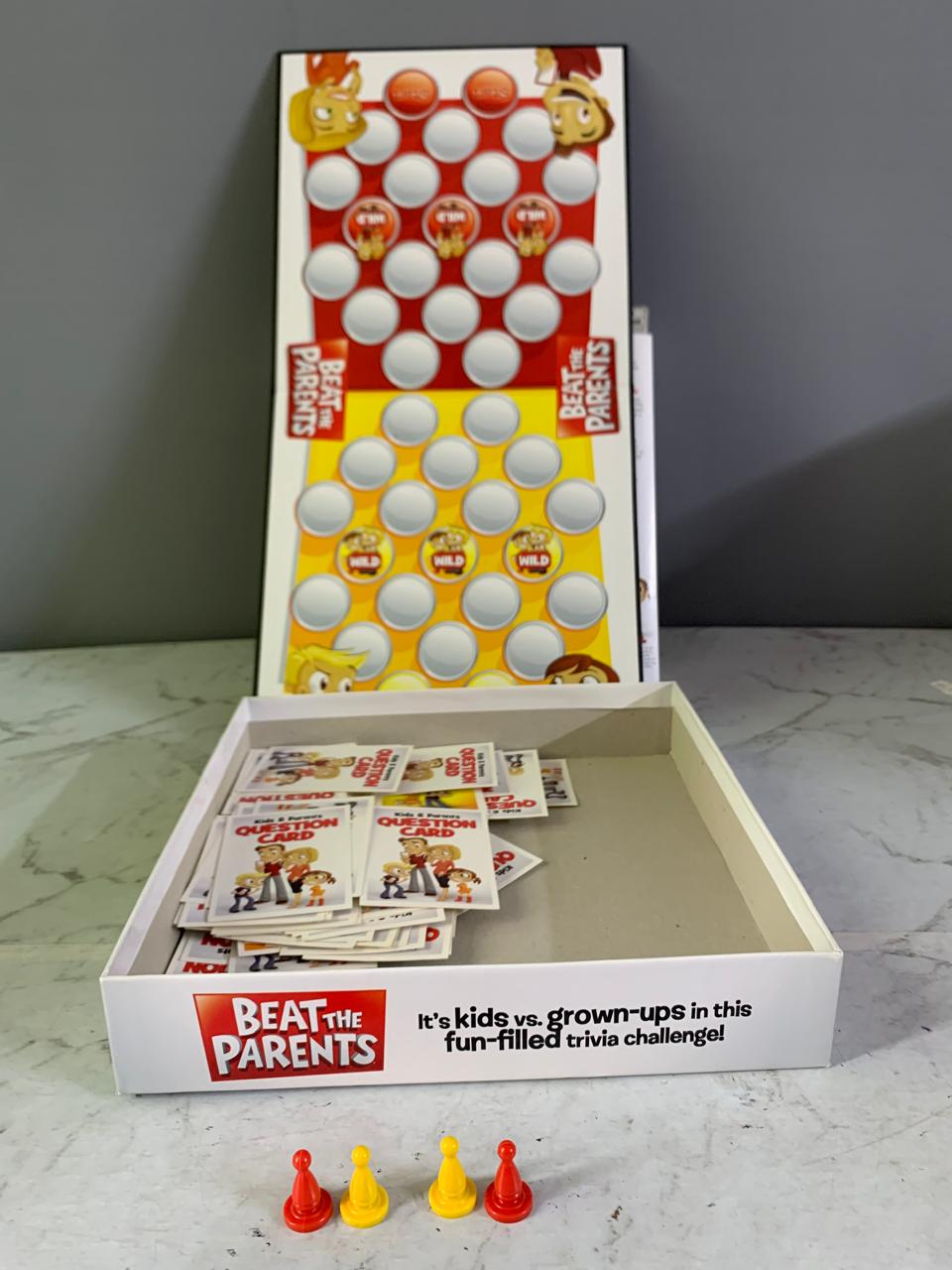 Beat The Parents Board Game. (Rs 350 advance)