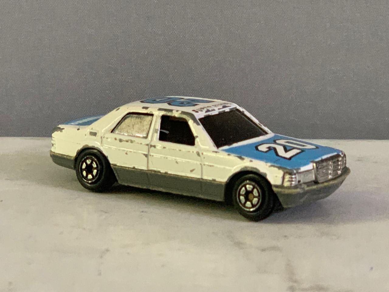 Mercedes-Benz 380SEL "Super Runner" Stock Racer Toy Car. (8/10 condition, Must check video)