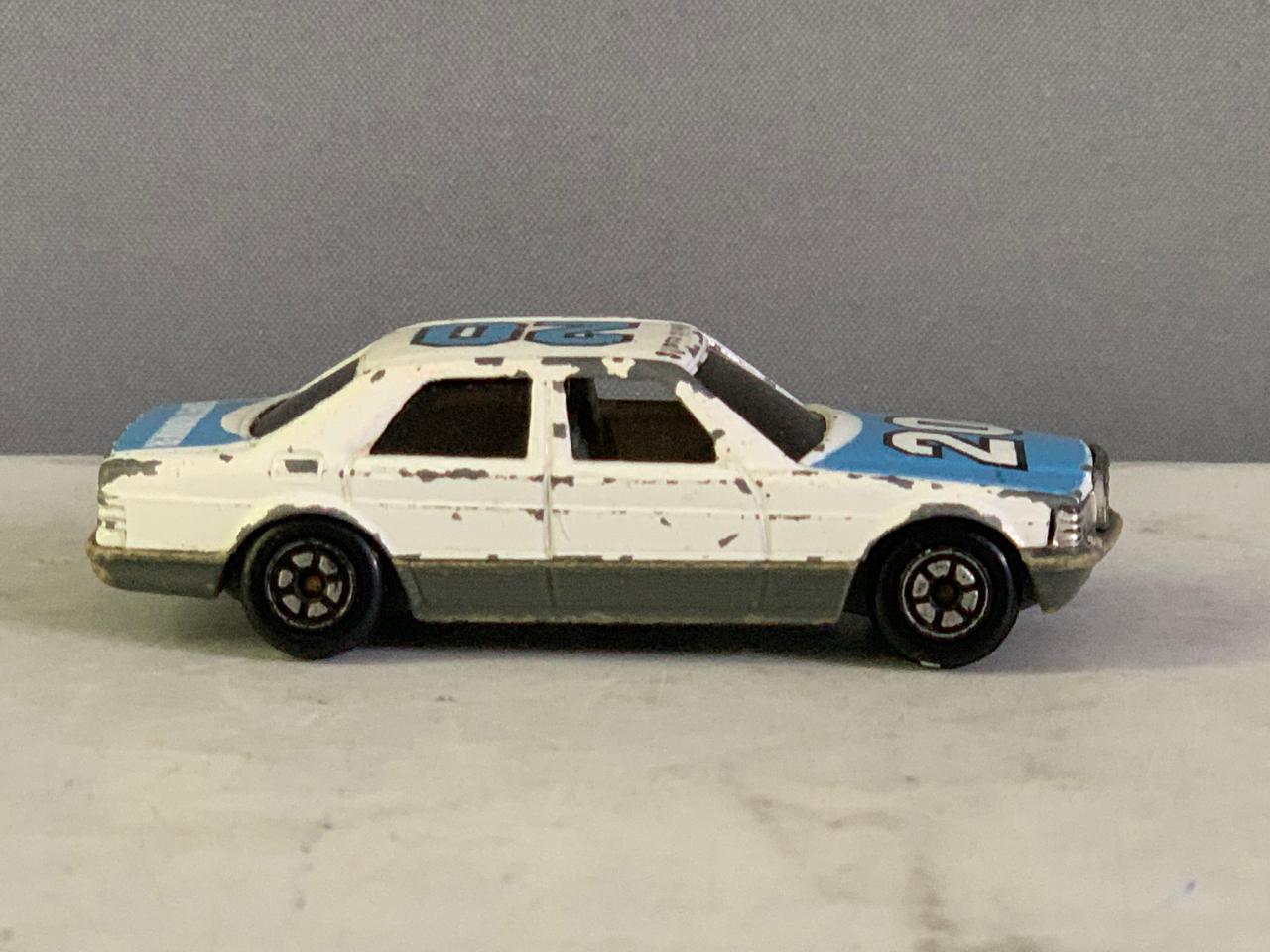 Mercedes-Benz 380SEL "Super Runner" Stock Racer Toy Car. (8/10 condition, Must check video)
