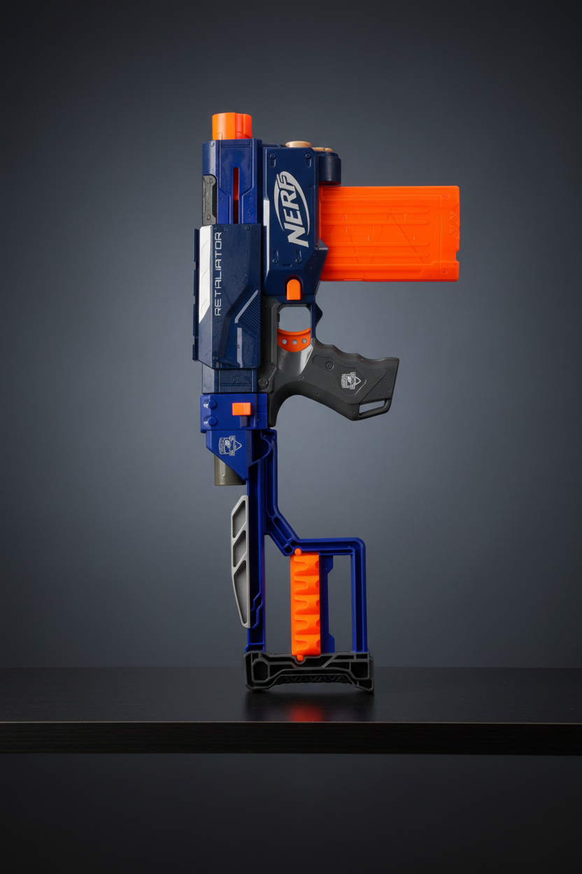 Nerf N-Strike Elite Retaliator Blaster. (Rs 500 advance)