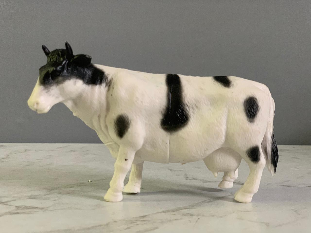 Holstein Dairy Cow Figurine.