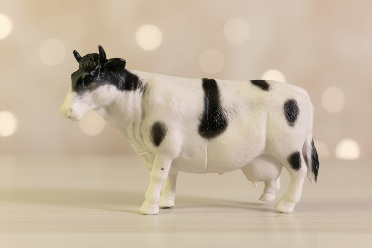 Holstein Dairy Cow Figurine.