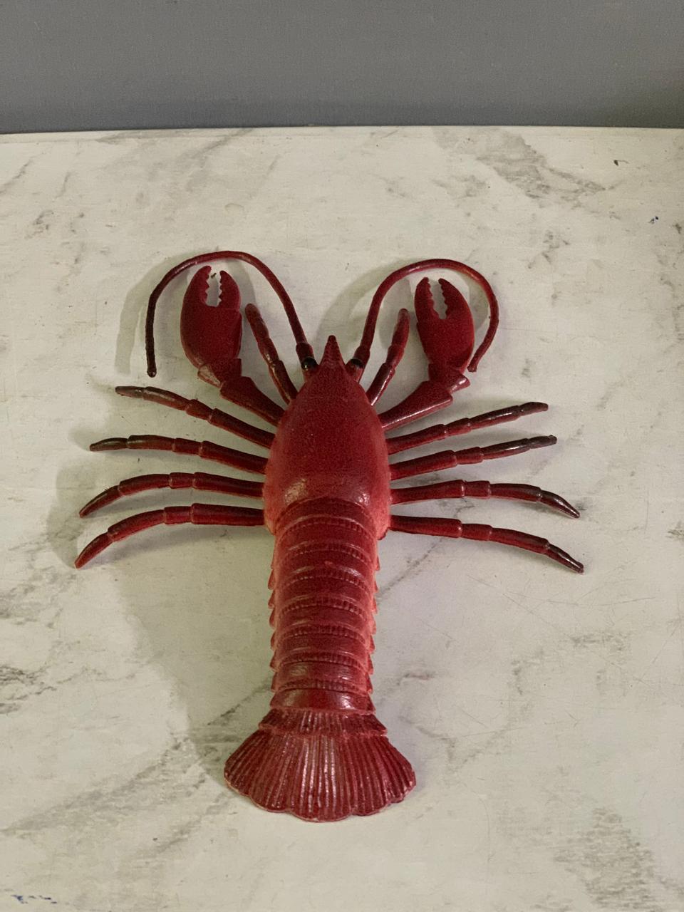 Realistic Lobster Figurine. (Rs 100 advance)