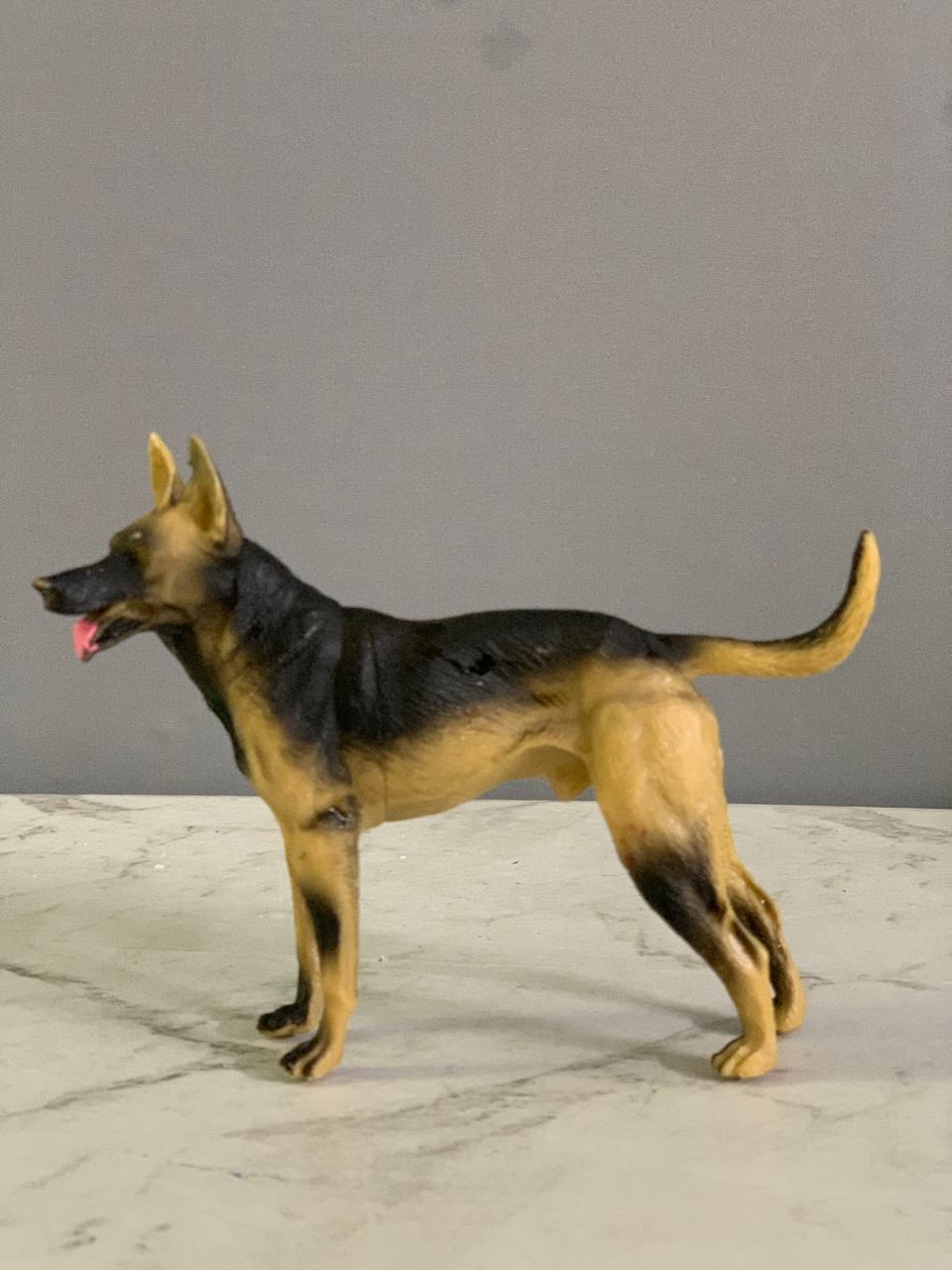 Srliya German Shepherd Dog Figure. (Rs 100 advance)