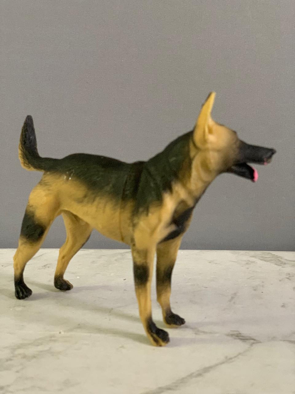 Srliya German Shepherd Dog Figure. (Rs 100 advance)