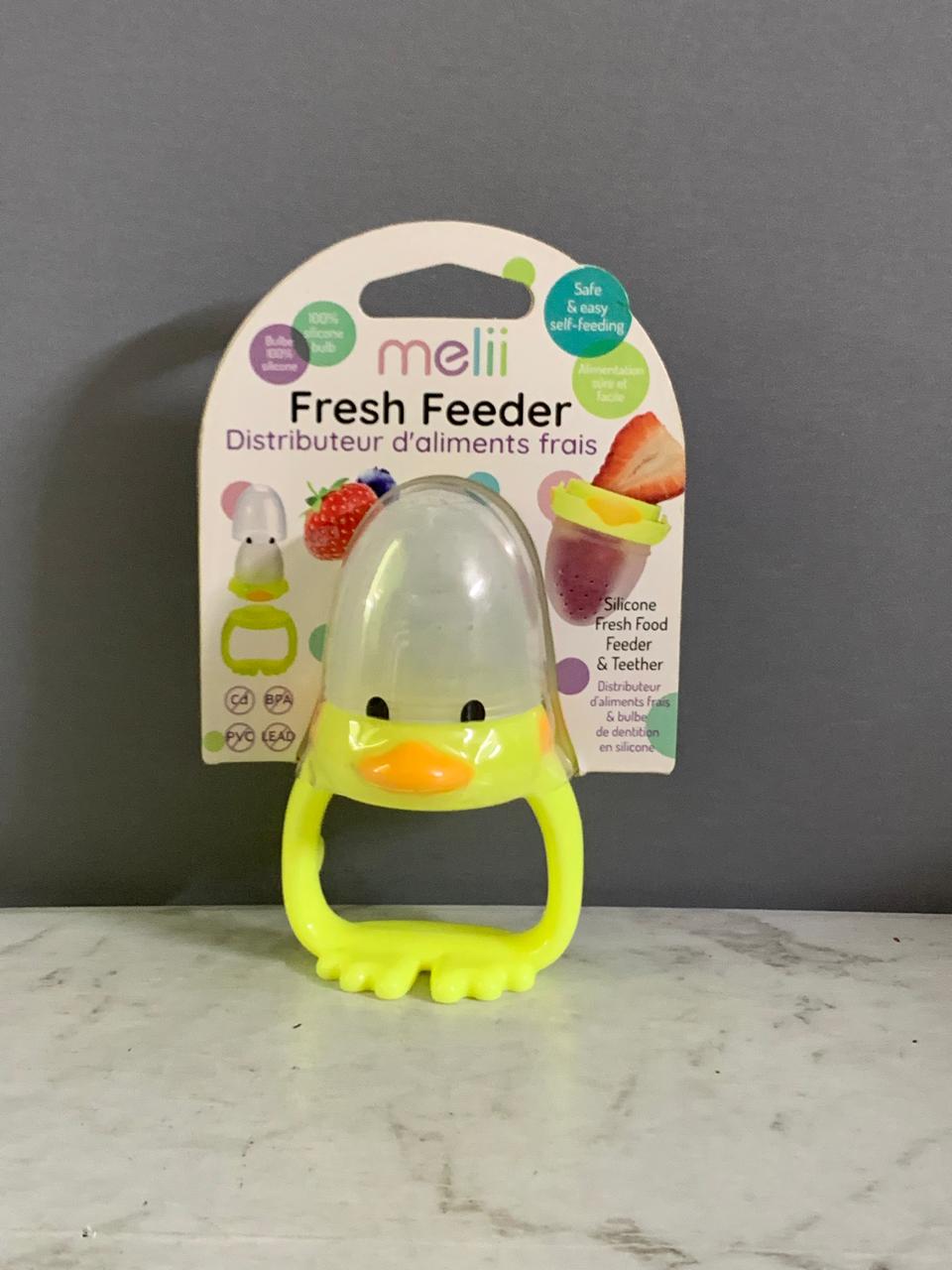 Melii Silicone Fresh Food Feeder & Teether. (Rs 200 advance) (new)