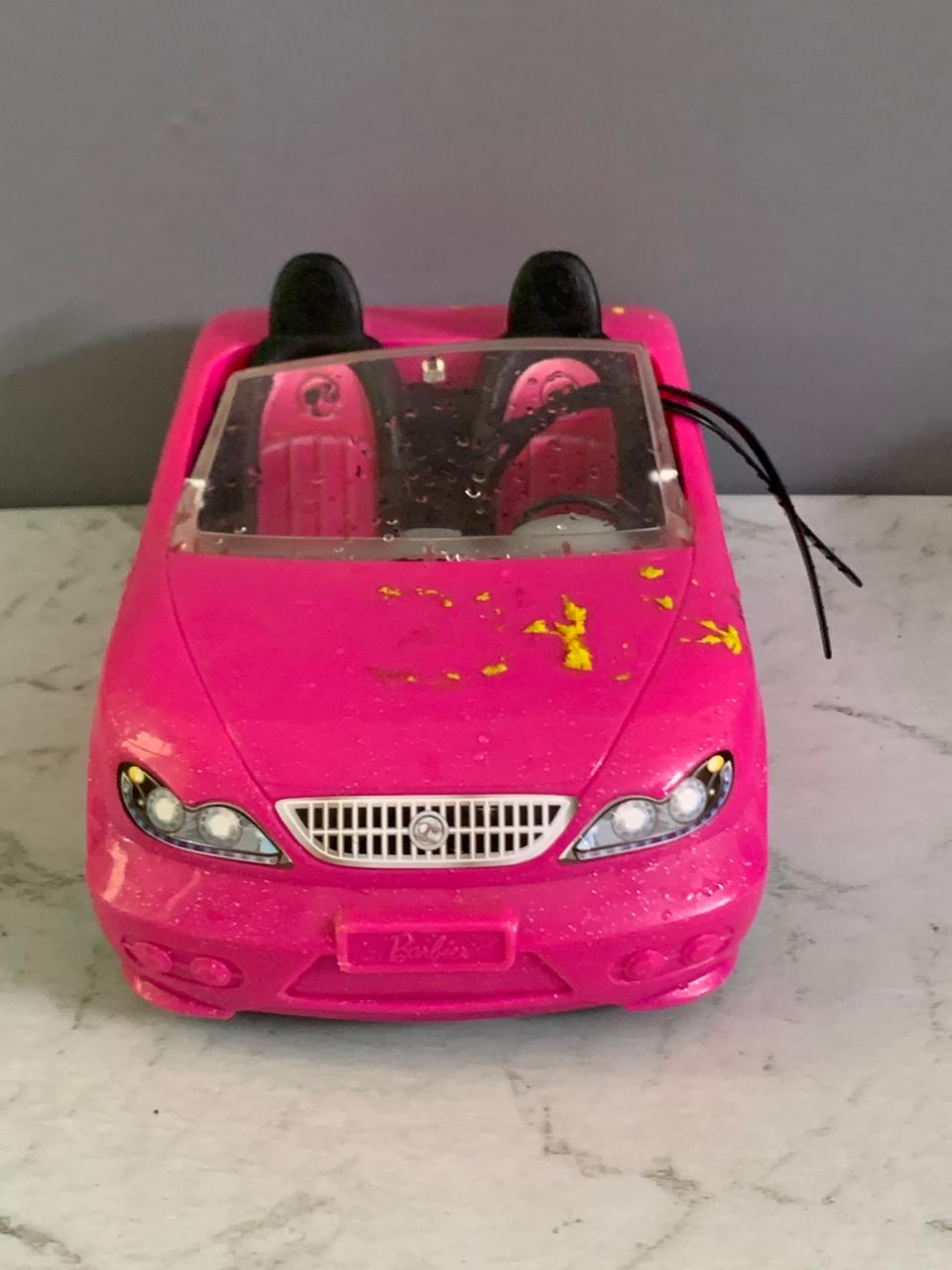 Barbie  Autre Glam Convertible Toy Vehicle. (Rs 350 advance)