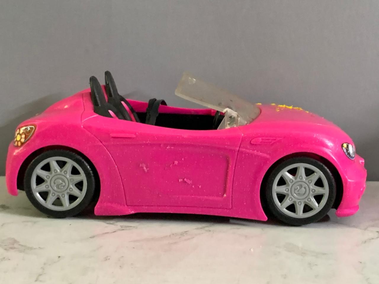 Barbie  Autre Glam Convertible Toy Vehicle. (Rs 350 advance)