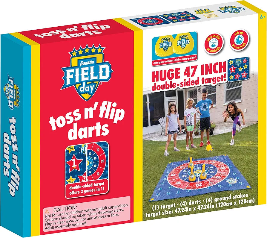 Franklin Field Day Toss N' Flip Darts Game. (New) (Rs 300 advance)