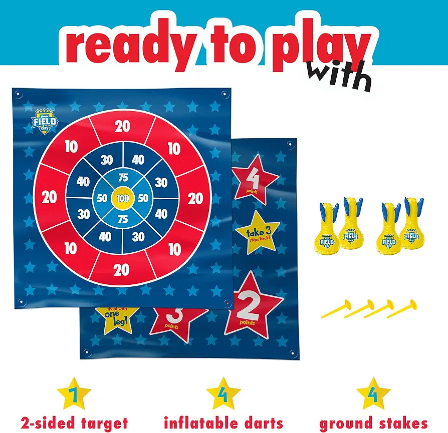 Franklin Field Day Toss N' Flip Darts Game. (New) (Rs 300 advance)