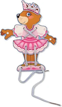 Melissa & Doug Deluxe Lacing Bear Dress-Up.