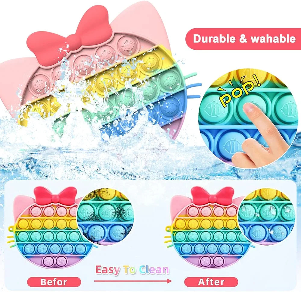 Fidget Toy Silicone Sensory Fidget Toy. (Rs 100 advance)