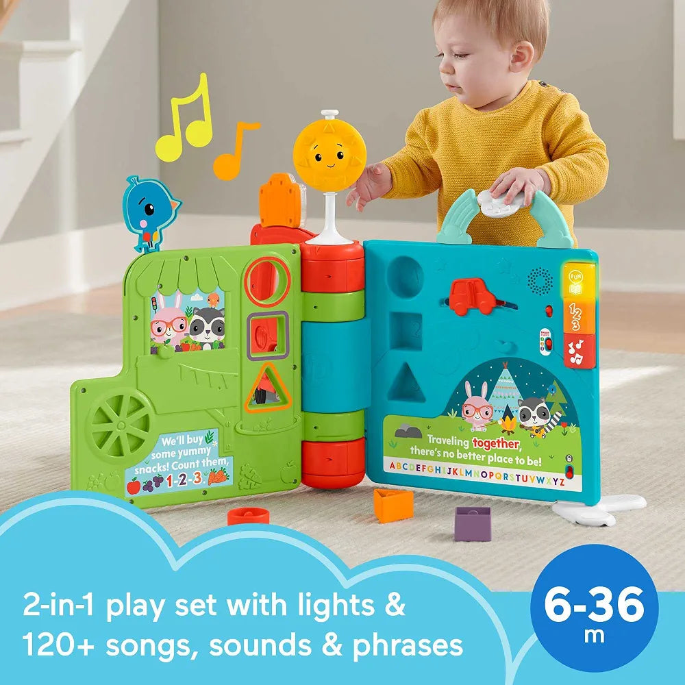 Fisher-Price Sit-to-Stand Giant Activity Book.(without shapes)(Rs 1000 advance)