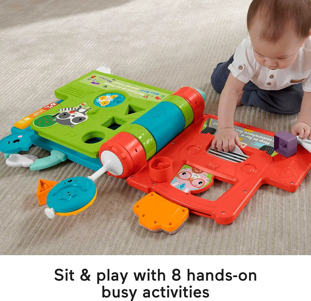 Fisher-Price Sit-to-Stand Giant Activity Book.(without shapes)(Rs 1000 advance)