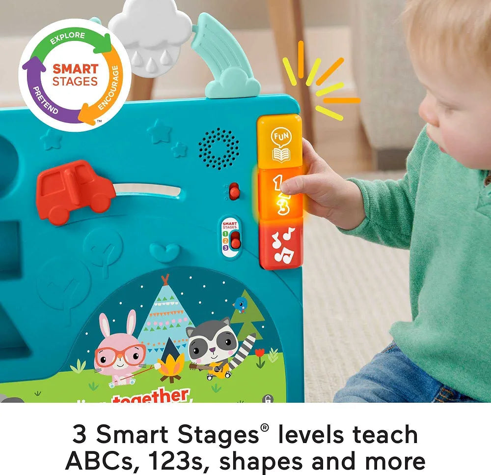 Fisher-Price Sit-to-Stand Giant Activity Book.(without shapes)(Rs 1000 advance)