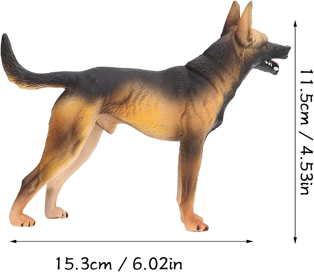Srliya German Shepherd Dog Figure. (Rs 100 advance)