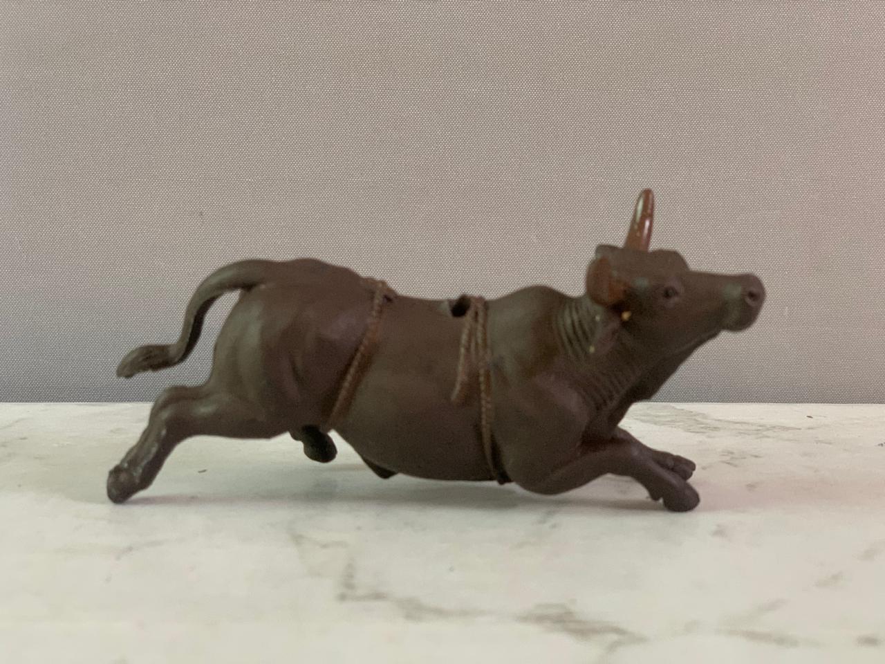 Safari Ltd. Black Bull Figurine.