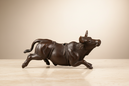 Safari Ltd. Black Bull Figurine.