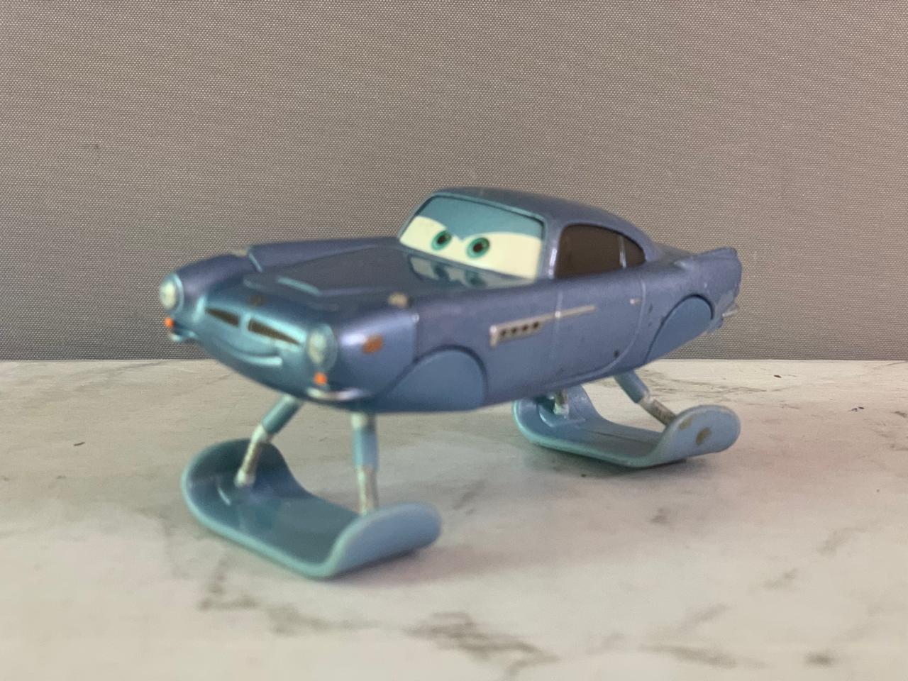Disney Pixar Cars 2 Deluxe Oversized Hydrofoil Finn McMissile Car #6.(Rs 200 advance)